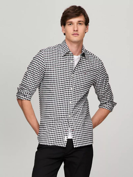 Tommy Hilfiger Regular Fit Gingham Oxford Shirt