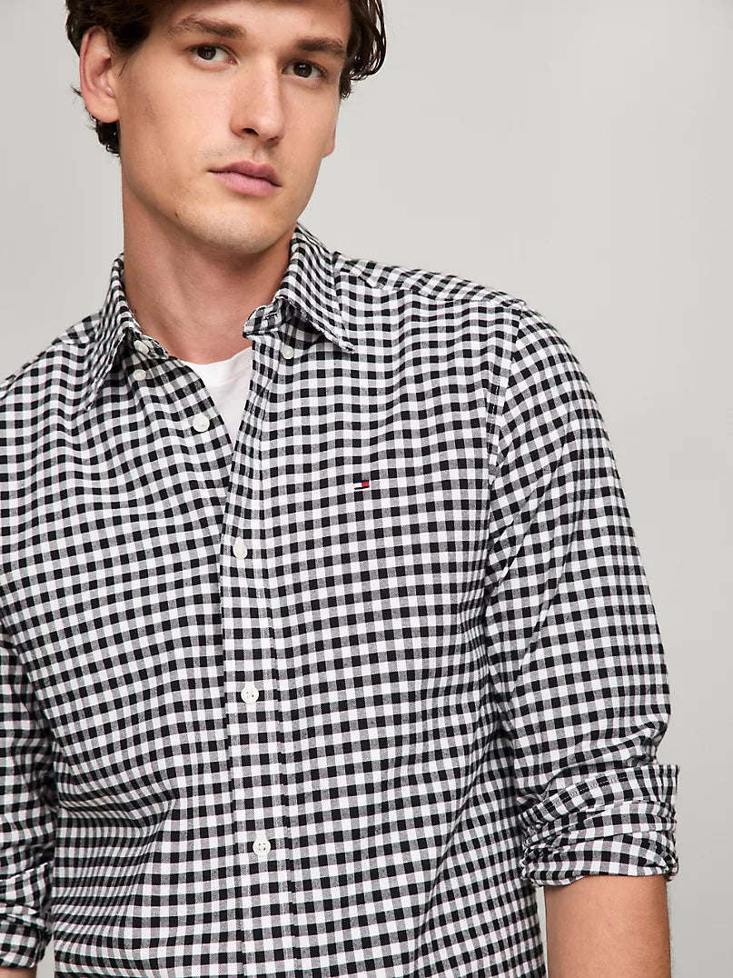 Tommy Hilfiger Regular Fit Gingham Oxford Shirt
