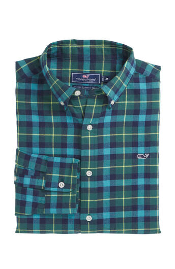 Vineyard Vines Flannel Plaid Shirt