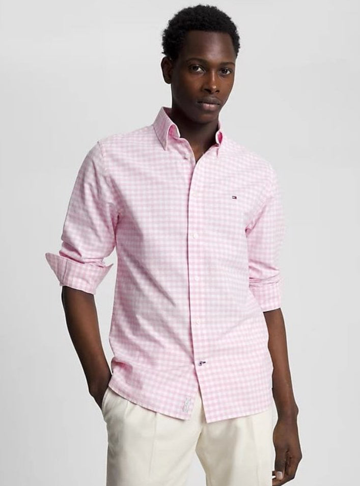 Tommy Hilfiger Regular Fit Gingham Oxford Shirt