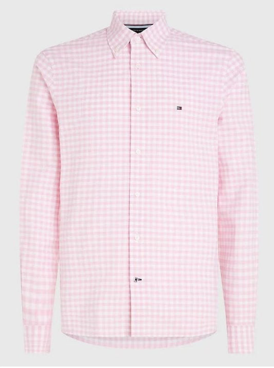 Tommy Hilfiger Regular Fit Gingham Oxford Shirt
