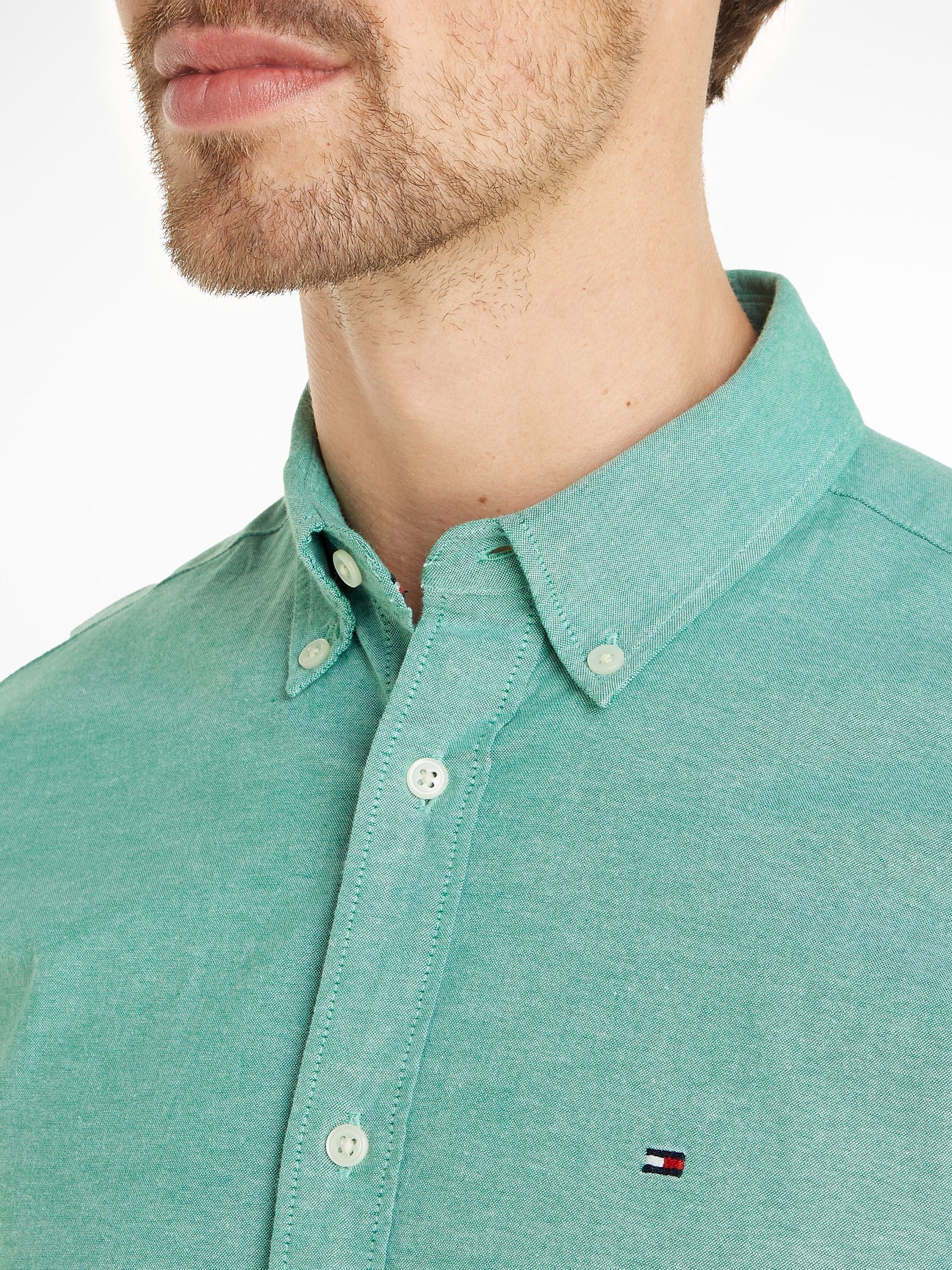 Tommy Hilfiger 1985 Collection Short Sleeve Oxford Shirt