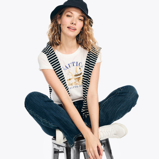 Nautica Foil Sailing Club Graphic T-Shirt