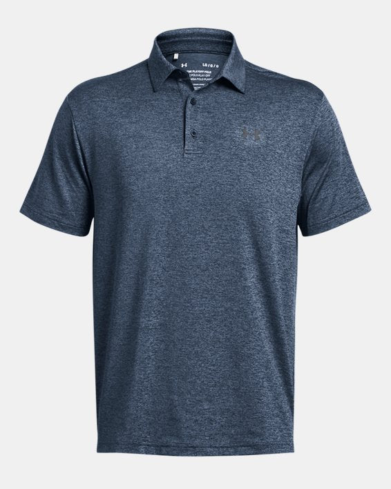 Under Armour Men's Play Off Heather Polo Shirt HeatGear