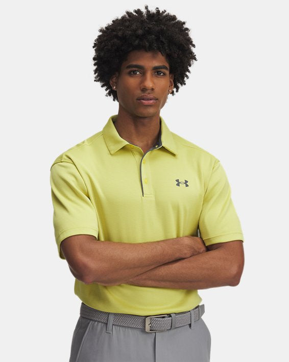 Under Armour  Men's Play Off Heather Polo Shirt HeatGear