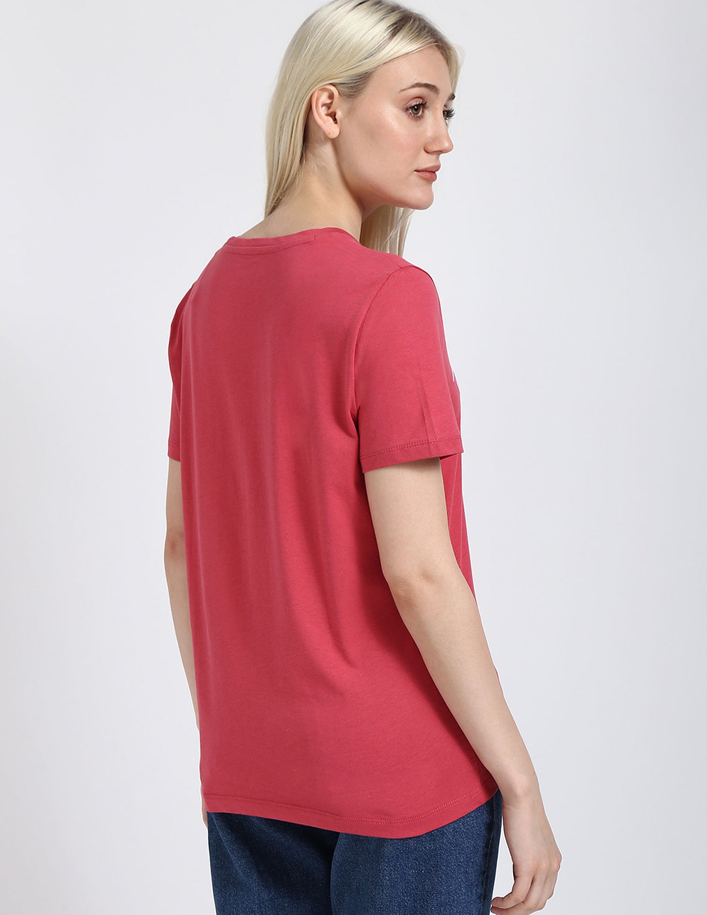 Tommy Hilfiger-Camiseta Roja de Mujer Para Un Estilo Energético