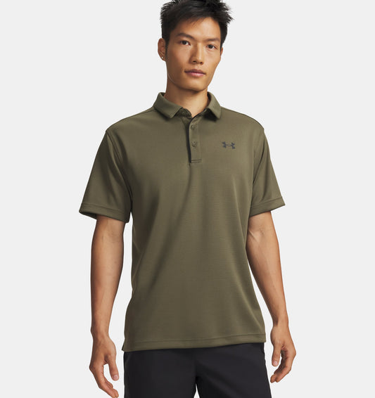 Under Armour  Men's Play Off Heather Polo Shirt HeatGear