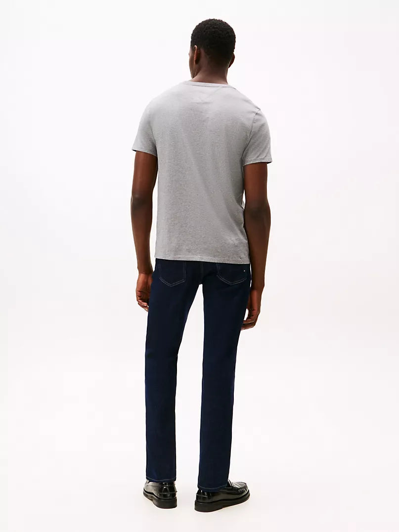 Tommy Hilfiger-Textured Monogram Logo T-Shirt