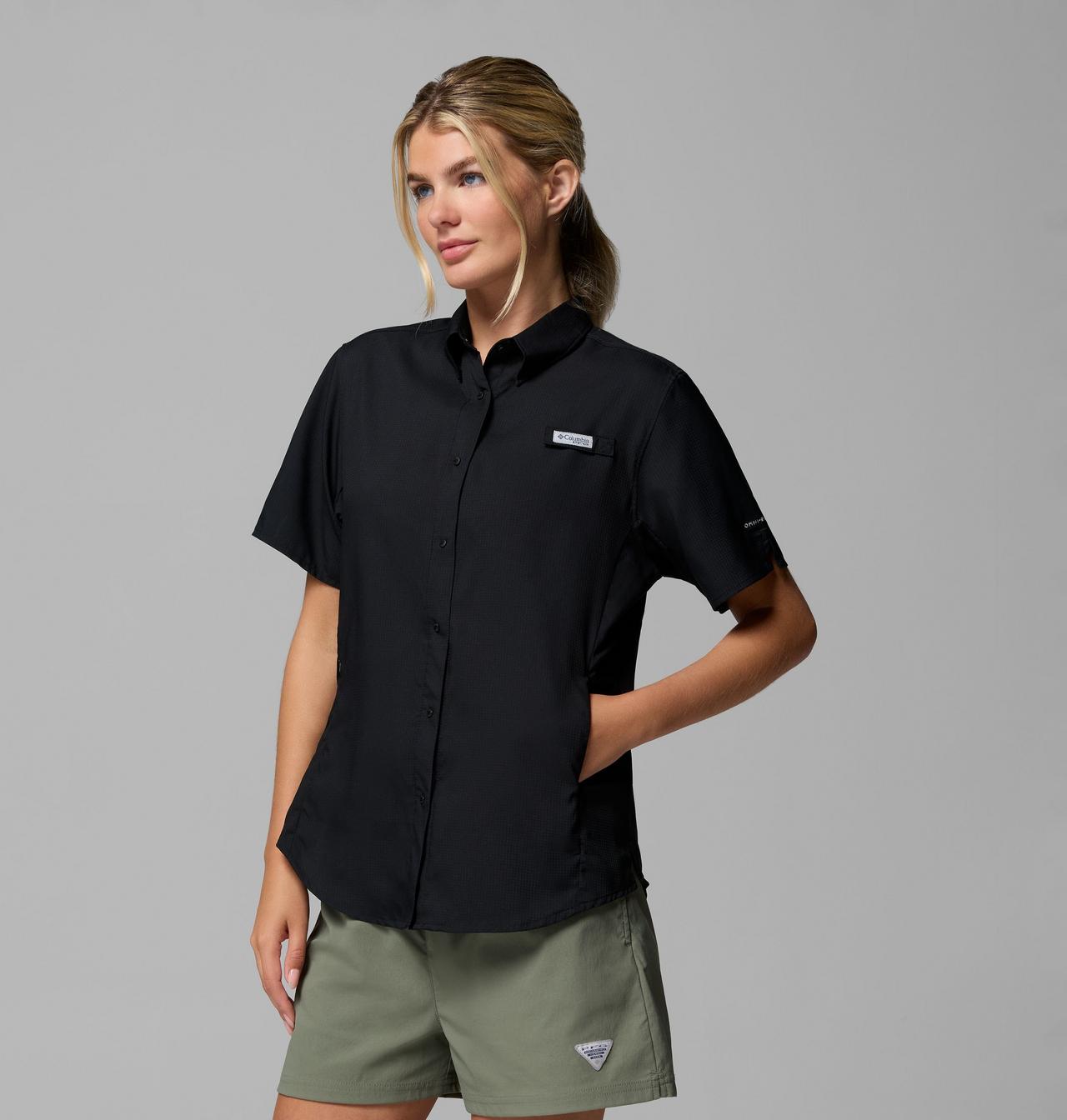 COLUMBIA-Women's PFG Tamiami II Short Sleeve Shirt