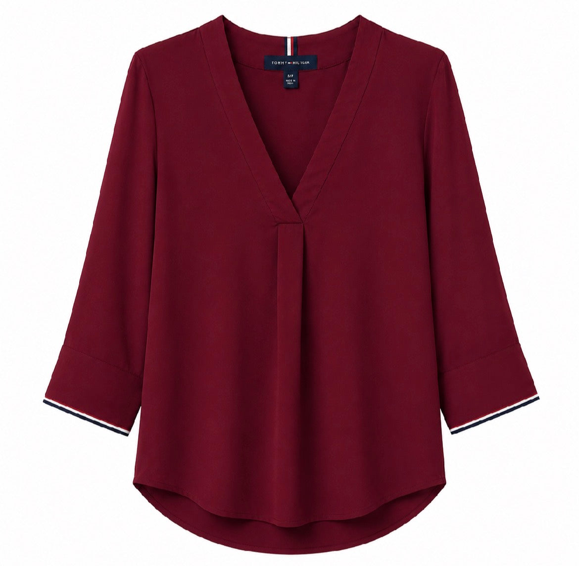 Tommy Hilfiger Regular V Neck Blouse