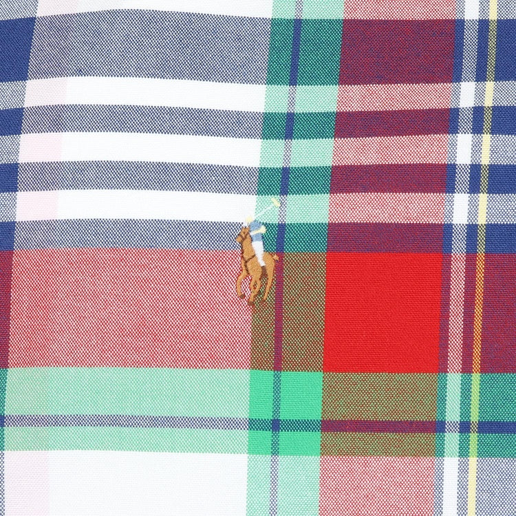 Ralph Lauren Men's Classic Fit Plaid Oxford Shirt
