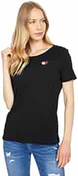 Tommy Hilfiger - Playera con Cuello Redondo para Mujer