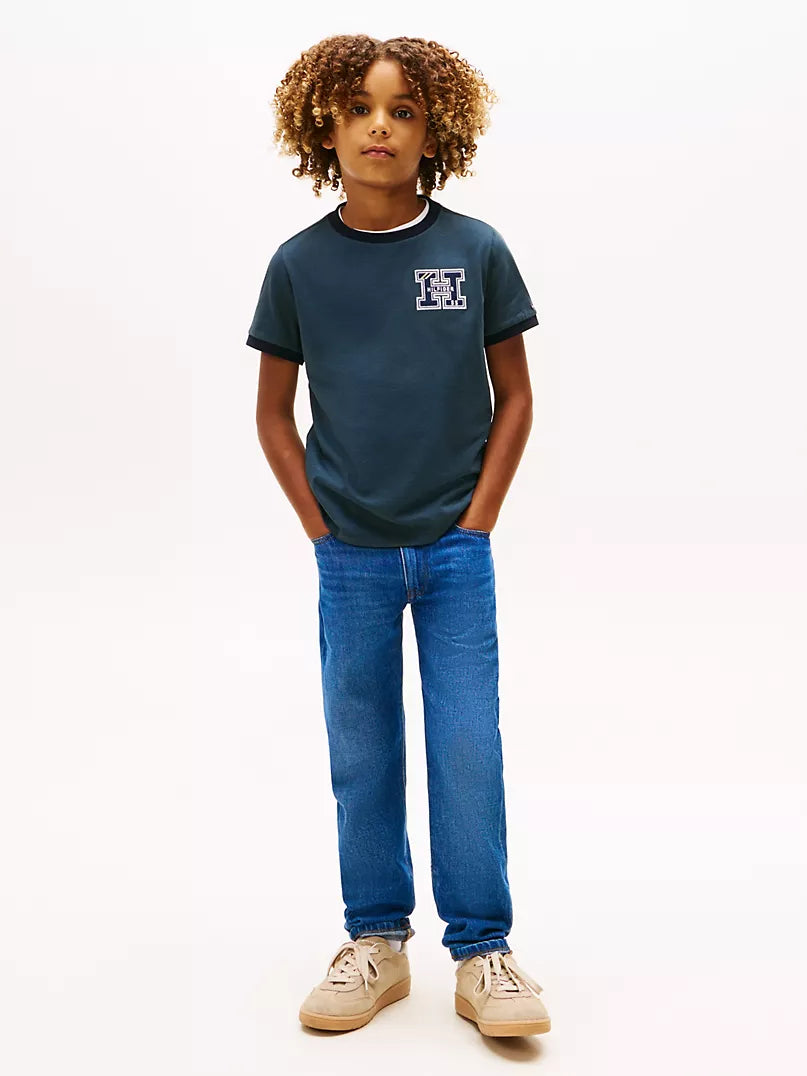 Tommy Hilfiger-Kids' H Logo Letterman T-Shirt