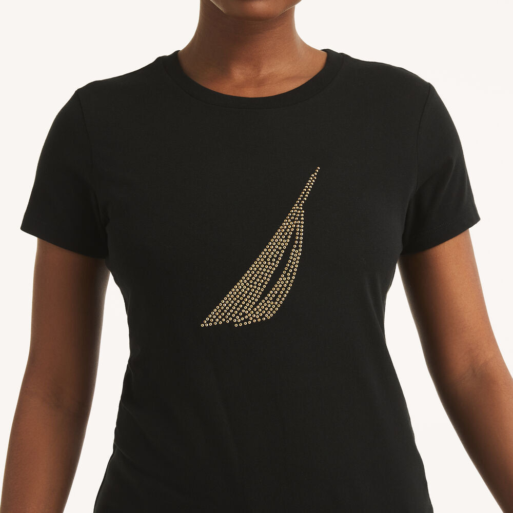 Náutica-Studded Graphic T-Shirt