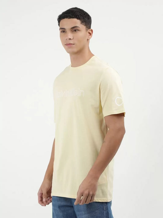 Calvin Klein Traveling Logo Crew Neck T-Shirt