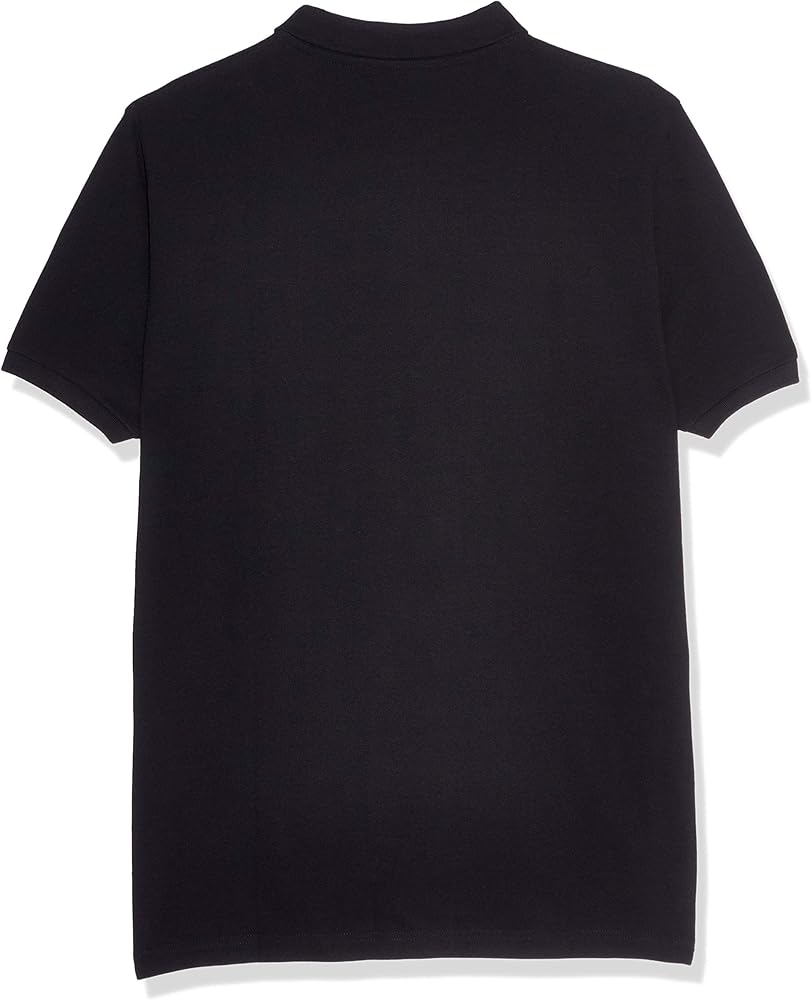 U.S. Polo Assn. Men's Multi Color Logo Solid Pique Polo Shirt