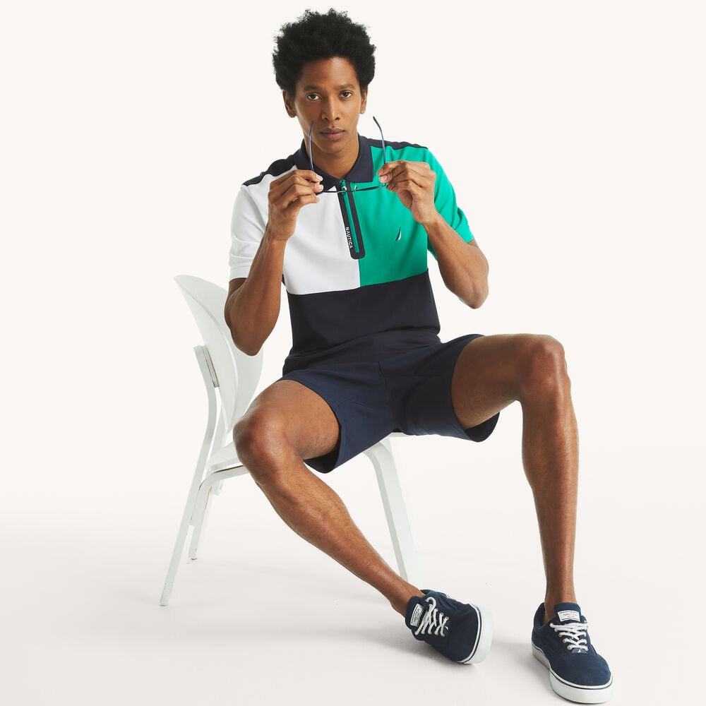 Nautica-Navtech Classic Fit Colorblock Polo