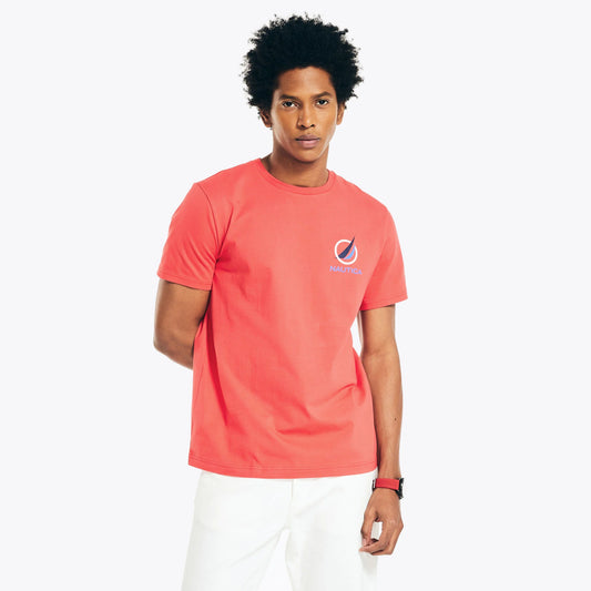 Nautica brand icon Crewneck T-Shirt