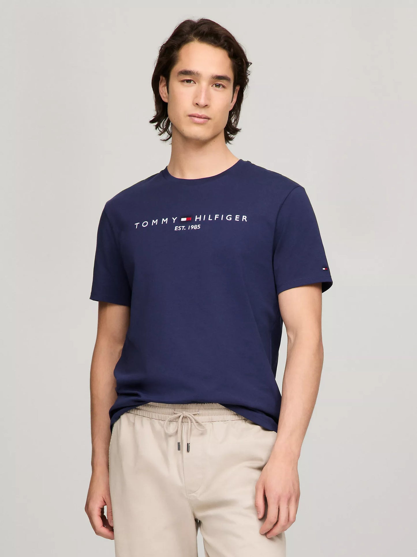 Tommy Hilfiger Embroidered Tommy Logo T-Shirt