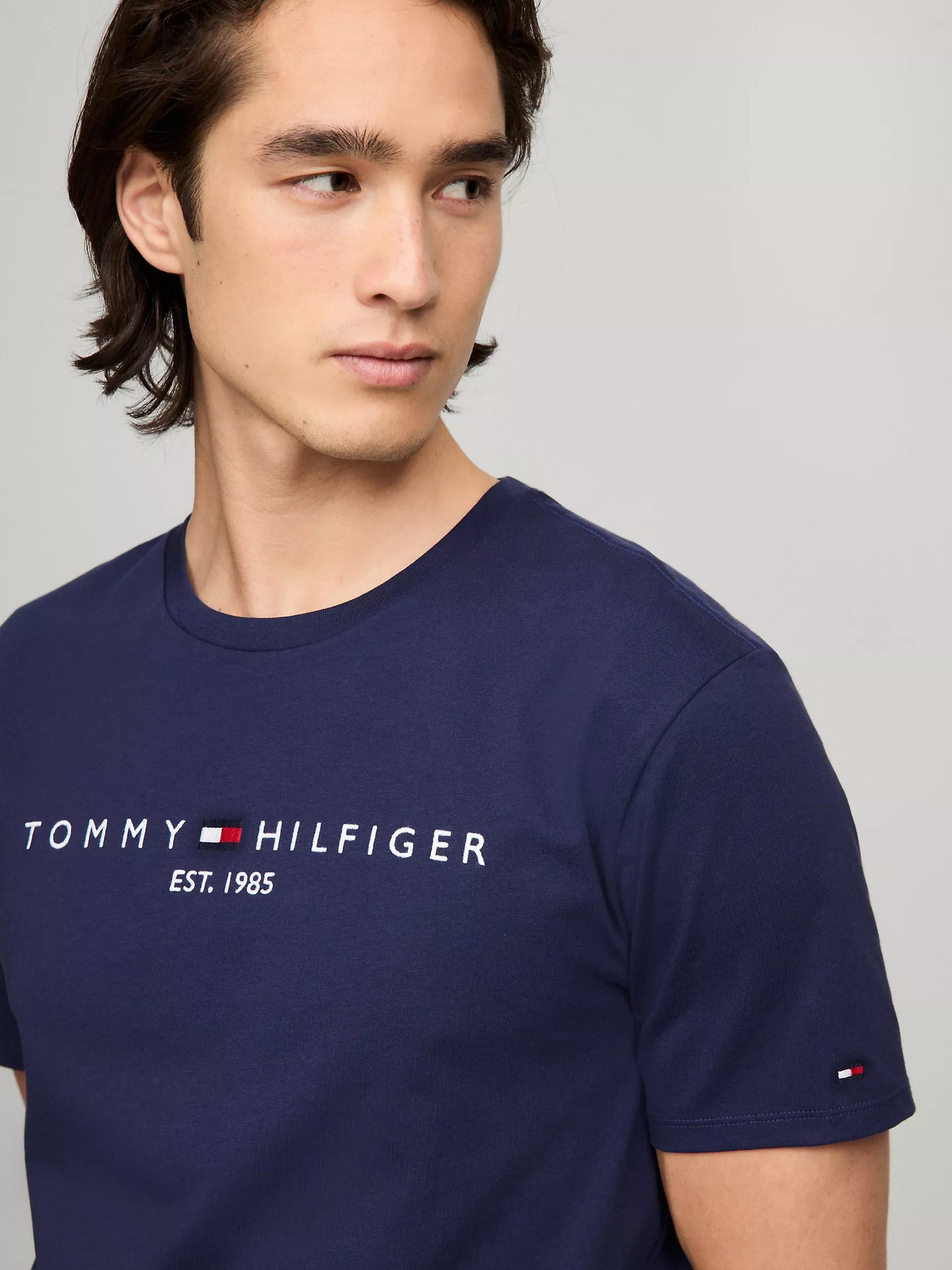 Tommy Hilfiger Embroidered Tommy Logo T-Shirt