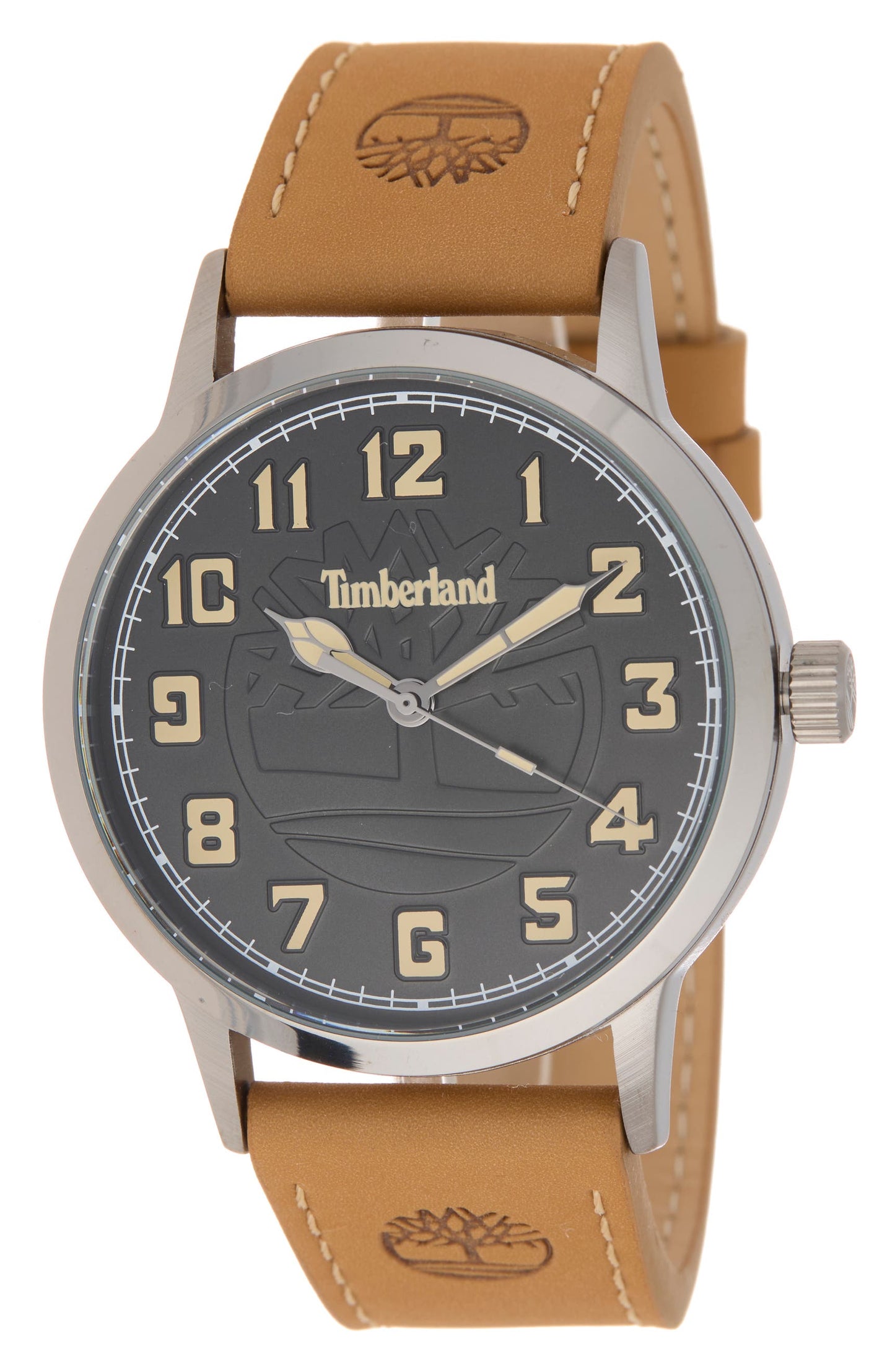 Timberland-Classic Quartz Leather Strap Watch, 43mm