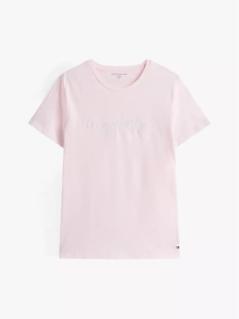 Tommy Hilfiger Embroidered Signature Crewneck T-Shirt