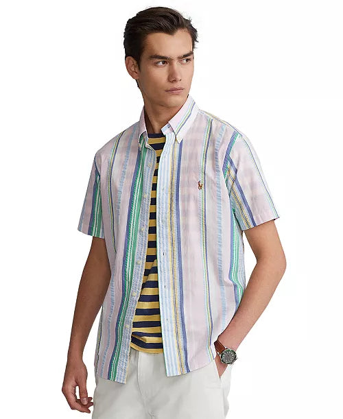 Ralph Lauren Men's RL Prepster Classic-Fit Seersucker Shirt