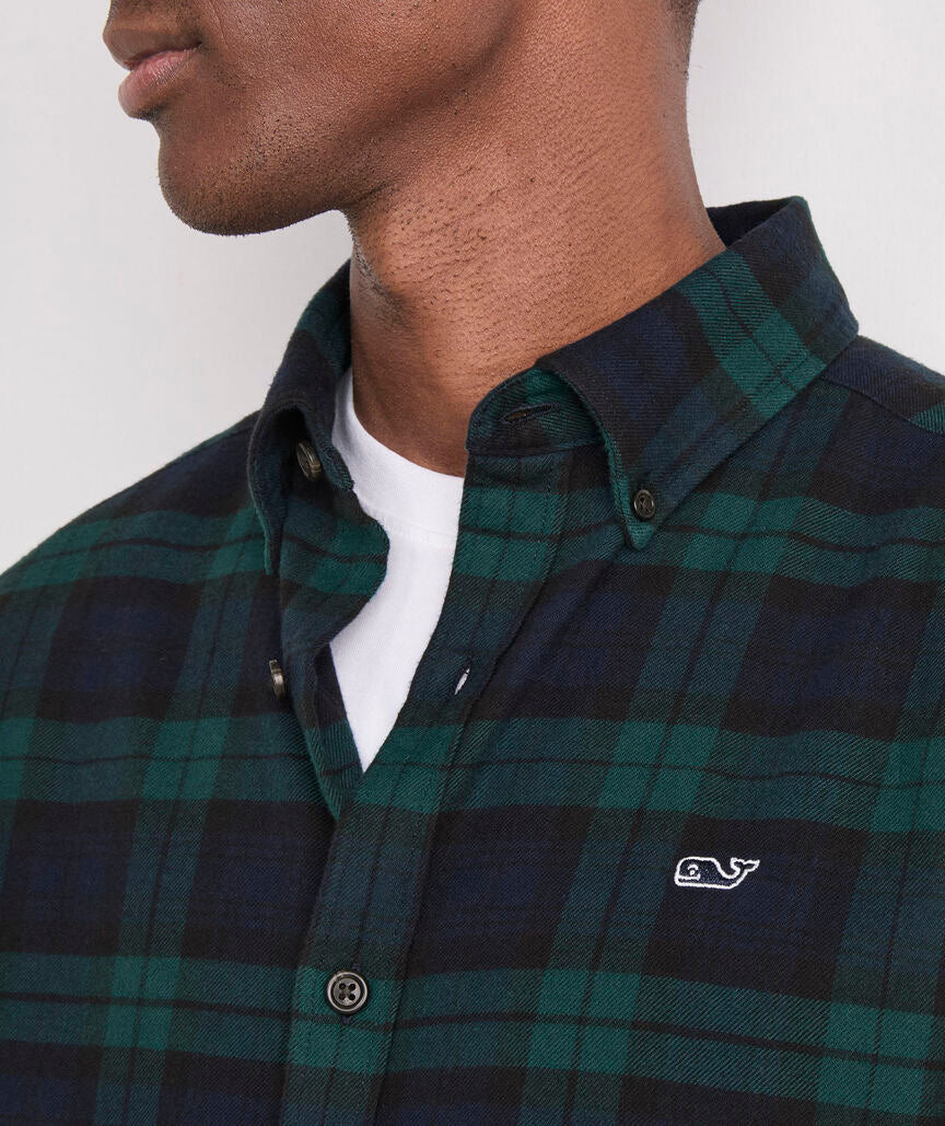 Vineyard Vines Vineyard Flannel Plaid Shirt