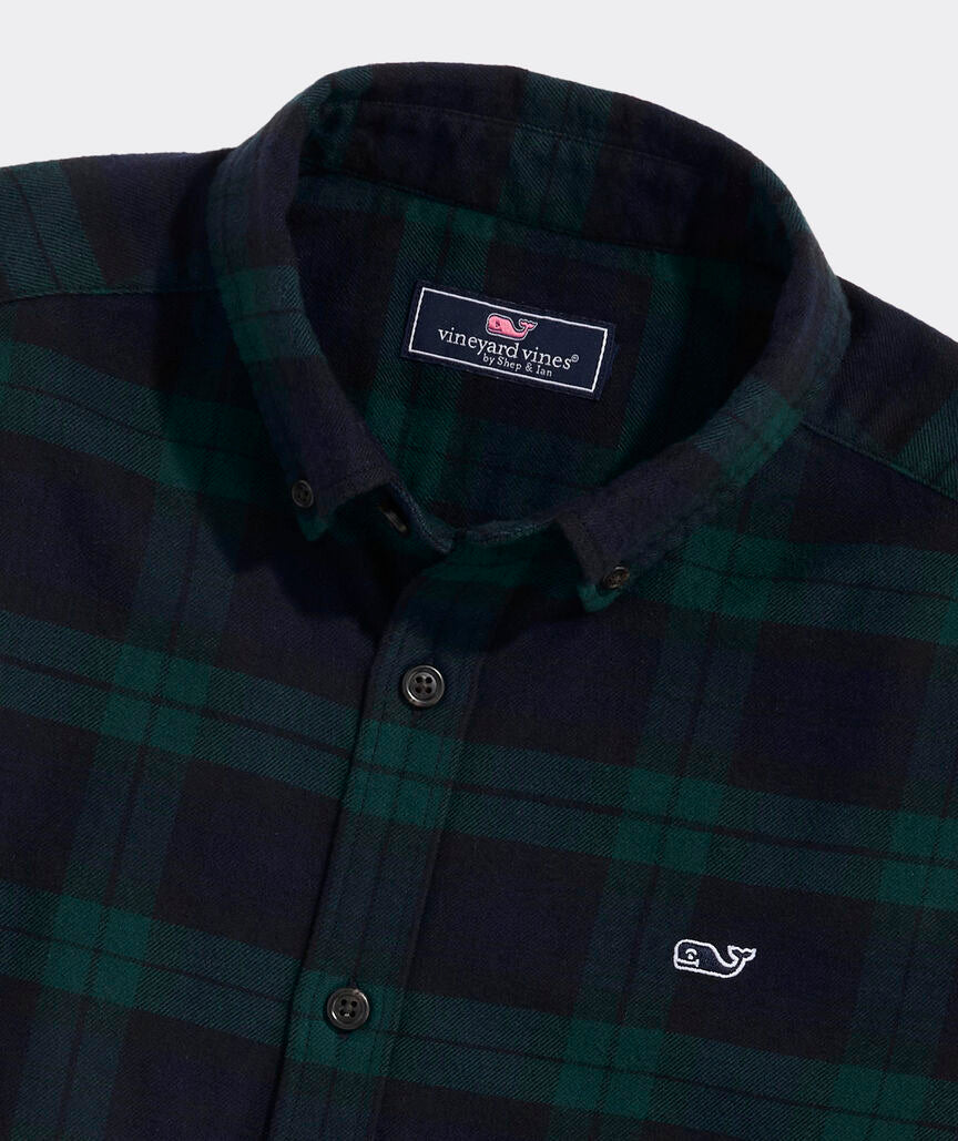 Vineyard Vines Vineyard Flannel Plaid Shirt