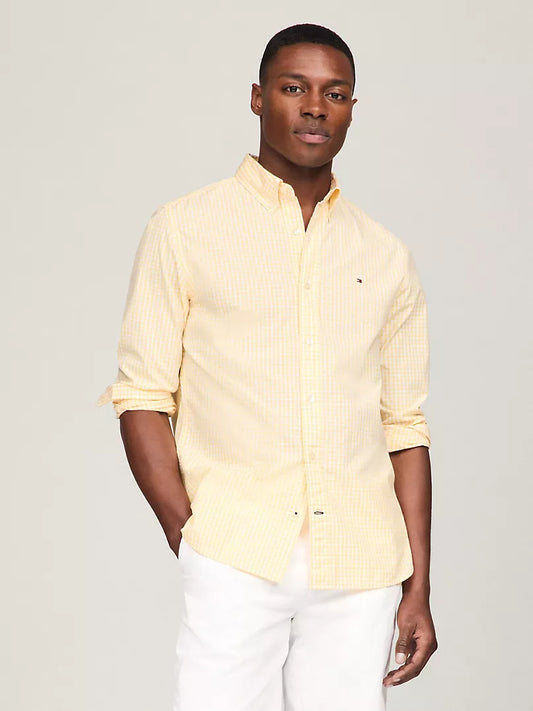 Tommy Hilfiger Regular Fit Gingham Poplin Shirt