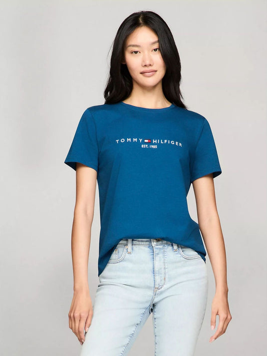 TOMMY HILFIGER CAMISETA W TH ESS HILFIGER C-NK TEE SS TH