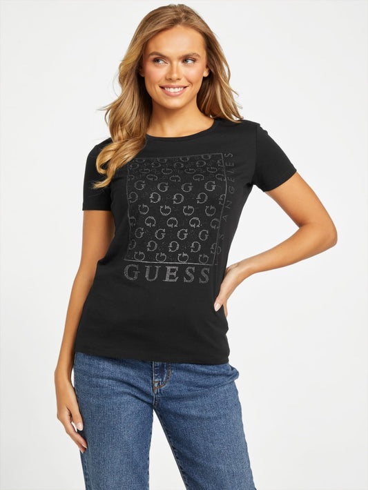 Playera de Cuello Redondo para Mujer Guess Factory