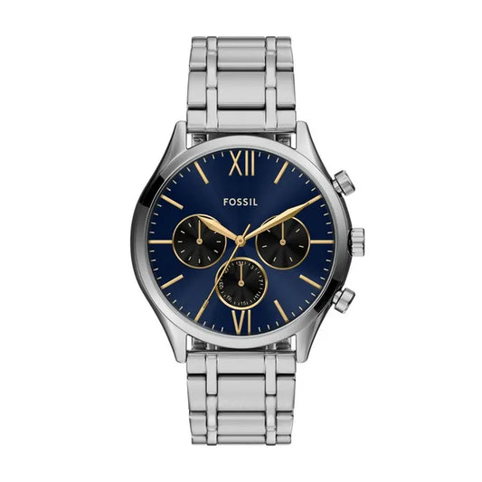 Fossil Fenmore Silver Stainless Steel Watch