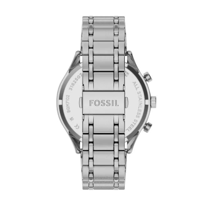 Fossil Fenmore Silver Stainless Steel Watch