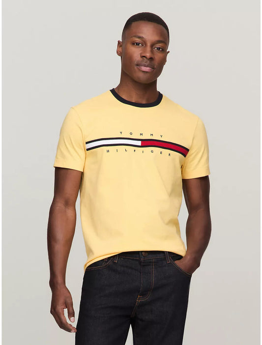 Nautica Embroidered Flag Logo T-Shirt