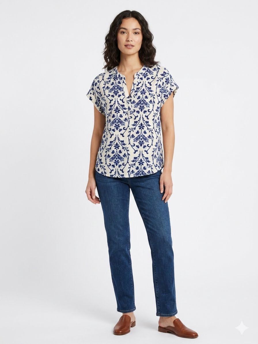 CYNTHIA STEFFE-Casual blouse from the American brand Cynthia Steffe,