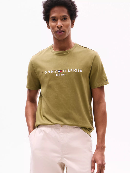 Tommy Hilfiger Embroidered Tommy Logo T-Shirt