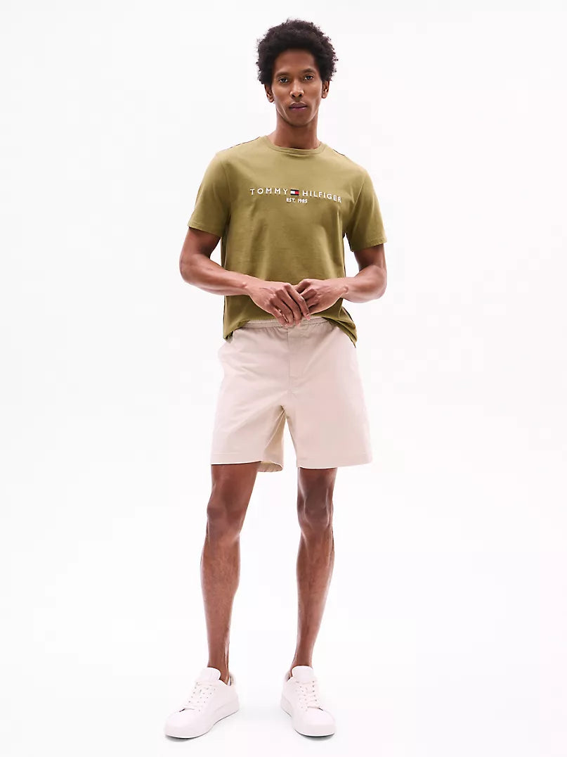 Tommy Hilfiger Embroidered Tommy Logo T-Shirt