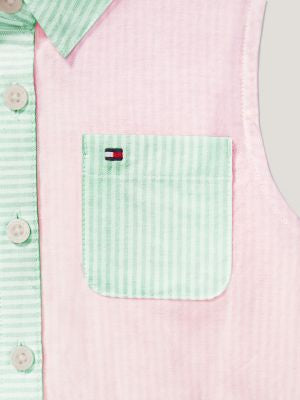 Tommy Hilfiger Kids' Sleeveless Mixed Stripe Dress