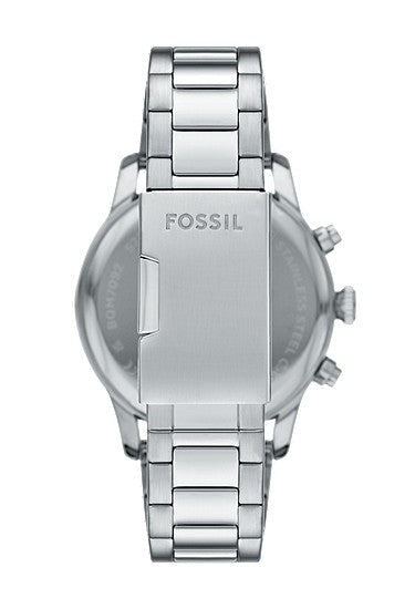 Fossil-Reloj multifunción Bennett de acero inoxidable