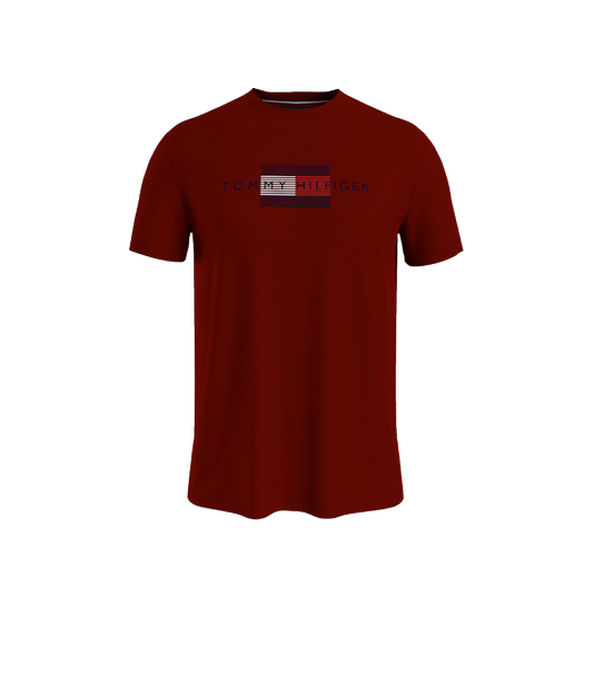 Tommy Hilfiger Hilfiger Flag Embroidery T-Shirt Hilfiger Flag Embroidery T-Shirt