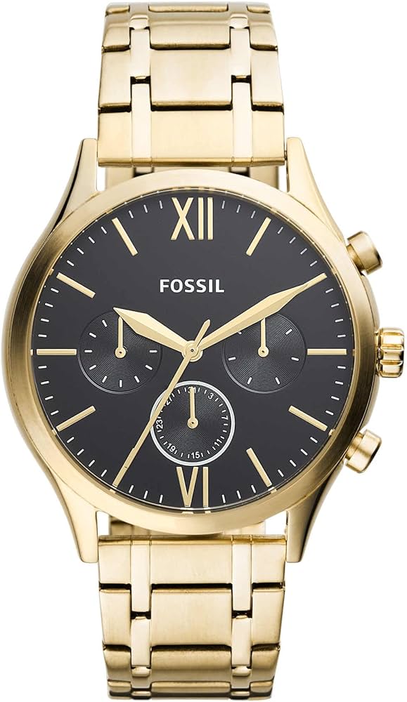 Fossil Fenmore Analog Black Dial Men's Watch