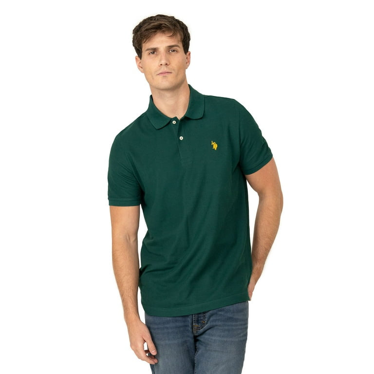 U.S. Polo Assn. Men's Performance Pique Polo Shirt