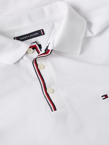 Tommy Hilfiger Stripe Placket Slim Fit Polo