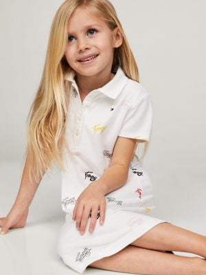 Tommy Hilfiger Kids' Tommy Stretch Pique Polo Dress