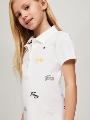Tommy Hilfiger Kids' Tommy Stretch Pique Polo Dress