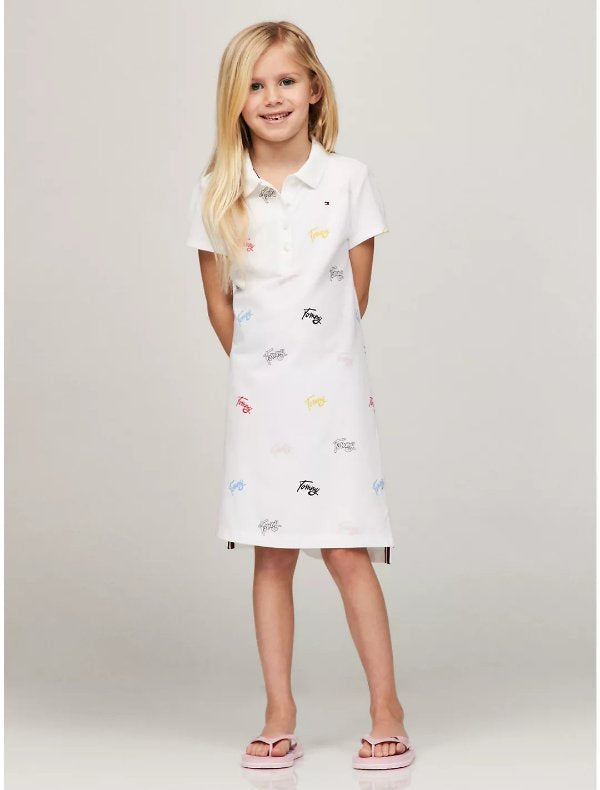 Tommy Hilfiger Kids' Tommy Stretch Pique Polo Dress