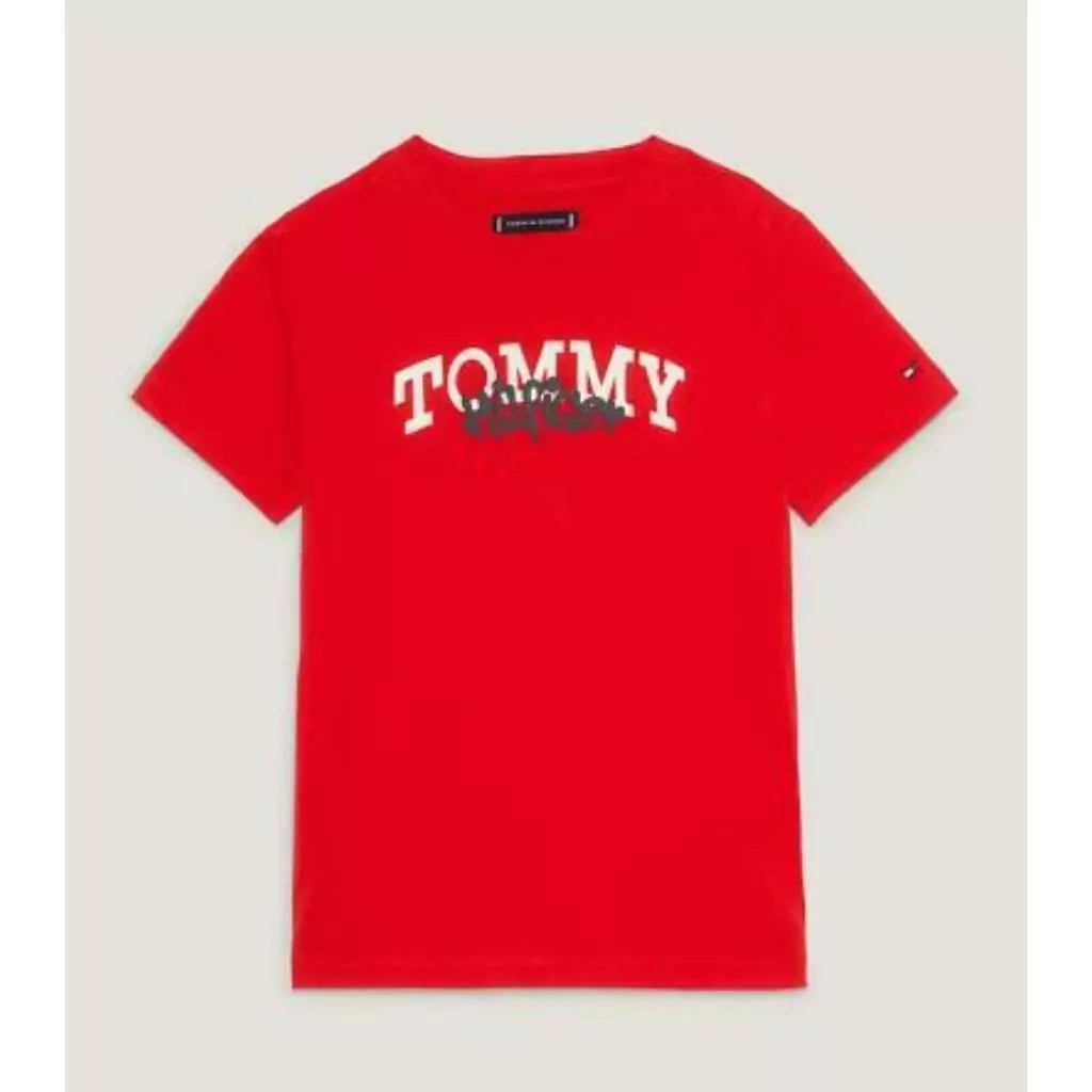 Tommy Hilfiger Graffiti Regular Fit Crew-Neck T-shirt