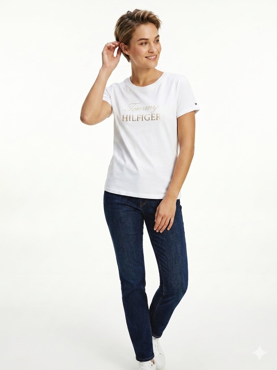 Tommy Hilfiger women's white t-shirt