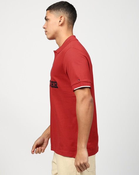 Tommy Hilfiger Monotype Structure Archive Polo